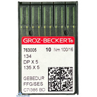 голки 134, DPx5 № 100 SES Gebedur для трикотажу 100 шт