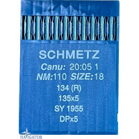 Голка Schmetz 134, DPX5, 135X5, SY 1955 № 110 R 10 шт