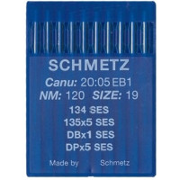 Голка Schmetz 134 SES, DPx5 SES, 135x5 SES, № 120 для трикотажу