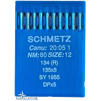 Игла Schmetz 134, DPX5, 135X5, SY 1955 № 80 R  10 шт