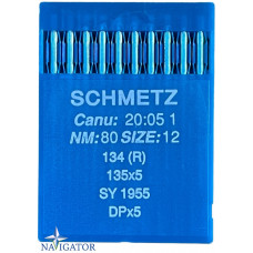 Игла Schmetz 134, DPX5, 135X5, SY 1955 № 80 R  10 шт