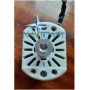 Мотор для швейної машини 150W, у пластиковому корпусі, 220V, 50/60Hr, 0,75A, 8000 об/хв