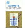 Потрійна універсальна голка Schmetz Triple universal 130/705 H DRI № 3,0/80