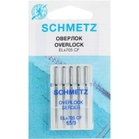 Голки для оверлока Schmetz OVERLOK SERGER ELx705 CF № 65