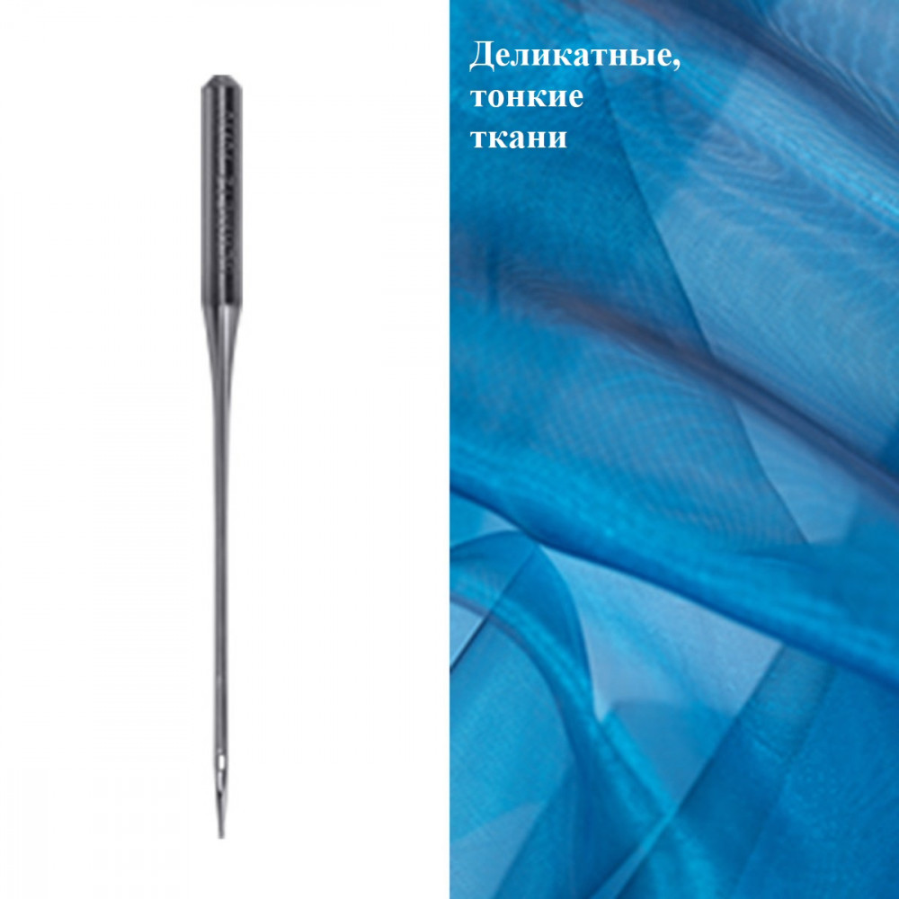 Голки Schmetz Super Fine Black 130/705 H-SU XS № 60