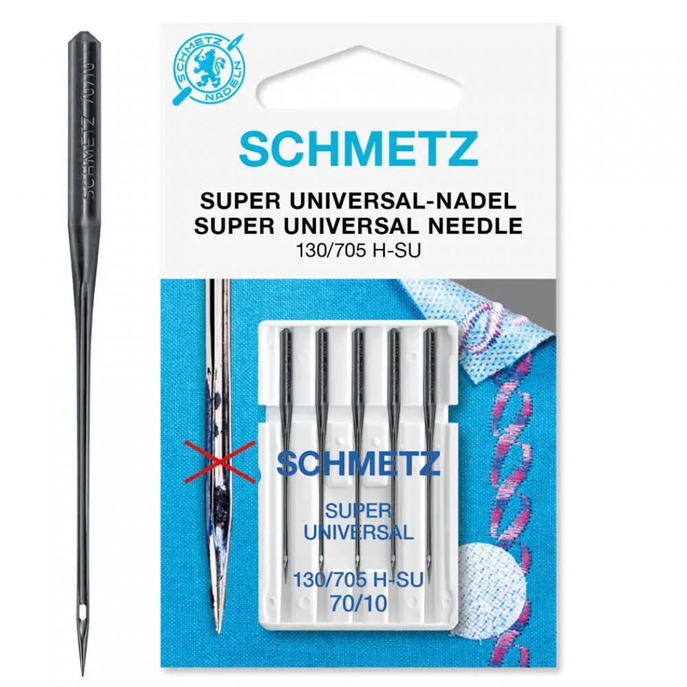 Голки Schmetz Super Universal універсальні № 70