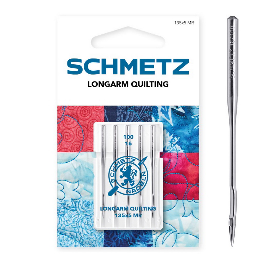 Голки  Schmetz Longarm Quilting 135x5 MR № 100, 5 шт