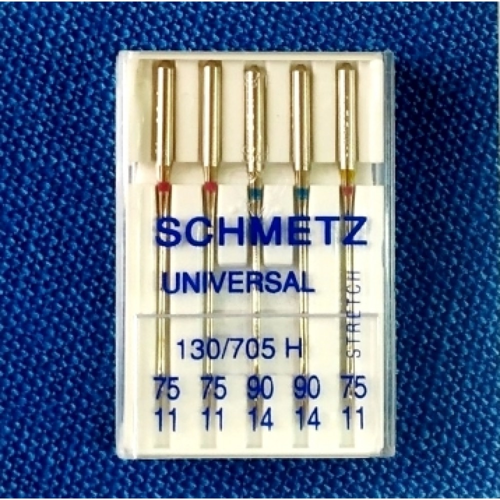 Иглы универсальные Schmetz Universal 130/705H № 75-90 STRETCH 75 Ассорти