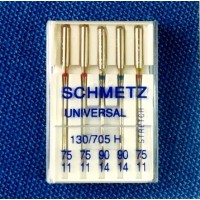 Иглы универсальные Schmetz Universal 130/705H № 75-90 STRETCH 75 Ассорти