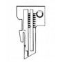 Голкова пластина 39524J 1/8" для Union Special