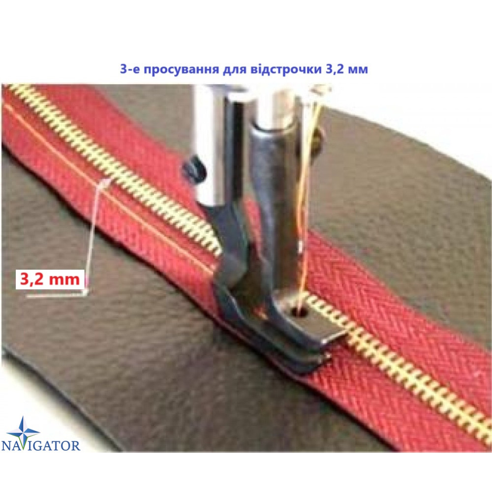 Комплект лапок 10795L/10796L з 3-м просуванням для відстрочки 1/8 = 3,2 мм