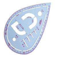 Лекало кравецьке Крапля 6403