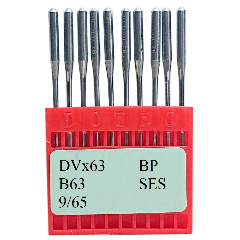 Иглы DVx63 SES № 65 Dotec для распошивальных машин, трикотажные ткани