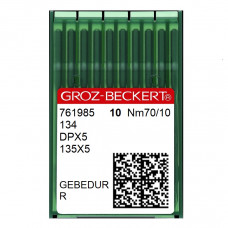 Промислові швейні голки 134, DPx5 № 70 Gebedur упаковка 10 шт.
