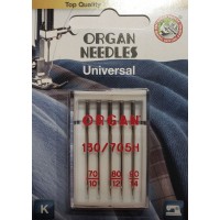 Иглы ассорти ORGAN UNIVERSAL № 70-80-90 5 штук