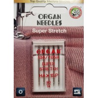 Иглы ORGAN SUPER STRETCH №90 5 штук