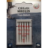 Иглы ORGAN TOP-STITCH №90 5 штук