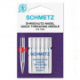 Голки легкодіючі Schmetz Quick Threading 705 HDK №90, 5 шт