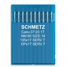 Голка Schmetz DPx17 SERV 7, 135x17 SERV 7 № 90, 10 шт
