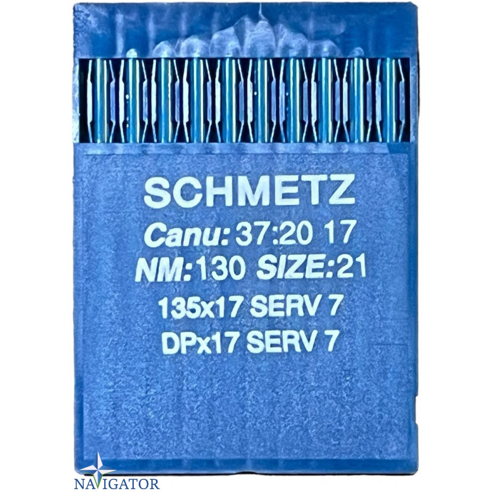 Голка Schmetz DPx17 SERV 7, 135x17 SERV 7 № 130, 10 шт