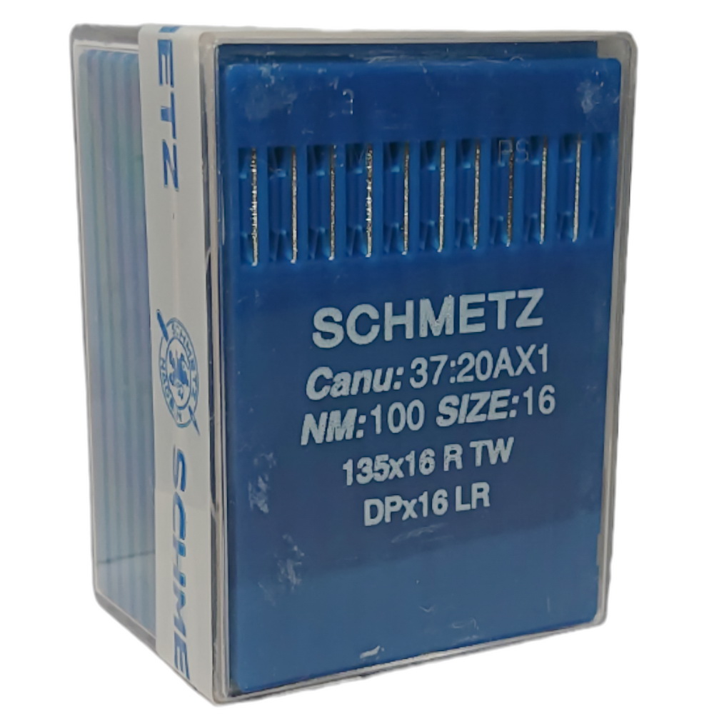 Промышленные швейные иглы для кожи Schmetz 135x16 RTW № 100, 100 шт
