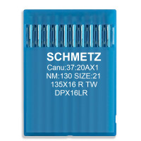 Промислові швейні голки для шкіри Schmetz 135x16 RTW №130, 10 шт.