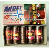 Нитка капронова AKBEL колір світло-коричневий