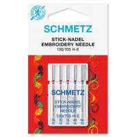 Голки для вишивання Schmetz Embroidery 130/705 H-E, № 75-90