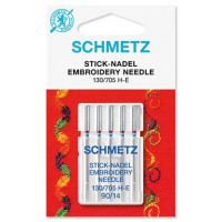 Голки для вишивання Schmetz Embroidery 130/705 H-E, № 90