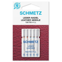 Иглы для кожи Schmetz Leather № 80-100 ассорти