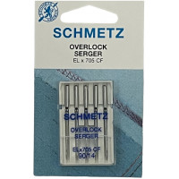 Голки для оверлока Schmetz OVERLOK SERGER ELx705 CF №90