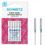 Голки для квілтінга Schmetz Quilting 130/705 H-Q № 75-90