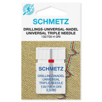Потрійна універсальна голка Schmetz Triple universal 130/705 H DRI № 2,5/80