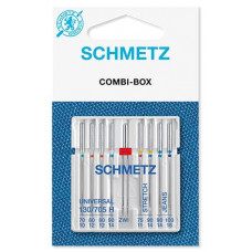 Голки універсальні Schmetz Сombi-box № 70-100 асорті