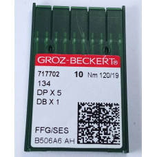 Промислові швейні голки 134, DPx5 № 120 SES упаковка 10 шт