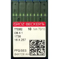 Промислові швейні голки DBх1, 1738 № 70 SES упаковка 100 шт