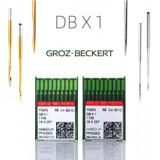 Промислові швейні голки Groz-beckert DBx1 FFG/SES Gebedur № 80/12 10 шт.