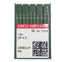 Промислові швейні голки 134, DPx5 № 110 Gebedur упаковка 10 шт