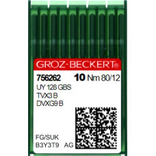 Голка UY 128 GBS FG/SUK № 80 для розпошивальних швейних машин 10 шт.