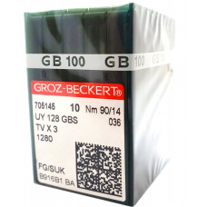 Голка UY 128 GBS FG/SUK № 90 для розпошивальних швейних машин 100 шт.