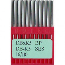 Промислові швейні голки Dotec DBxK5 BP SES 16/100 10 шт.