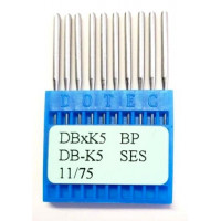 Промислові швейні голки Dotec DBxK5 BP SES 11/75 10 шт.