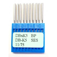 Промислові швейні голки Dotec DBxK5 BP SES 11/75 10 шт.
