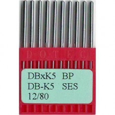 Промислові швейні голки Dotec DBxK5 BP SES 12/80 10 шт.