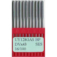 Иглы UY128GAS SES № 16/100 Dotec для распошивальных машин, трикотажные ткани
