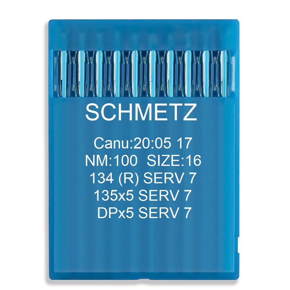 Игла Schmetz 134 SERV 7, DPx5 SERV 7, 135x5 SERV 7. №100. 10 шт