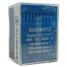 Голка Schmetz 134 SES SERV 7, DPx5 SES SERV 7, 135x5 SES SERV 7. №100. 100 шт трикотаж