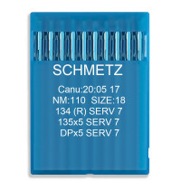 Игла Schmetz 134 SERV 7, DPx5 SERV 7, 135x5 SERV 7. №110. 10 шт