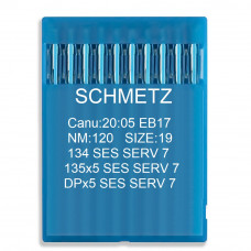 Голка Schmetz 134 SES SERV 7, DPx5 SES SERV 7, 135x5 SES SERV 7. №120. 10 шт трикотаж