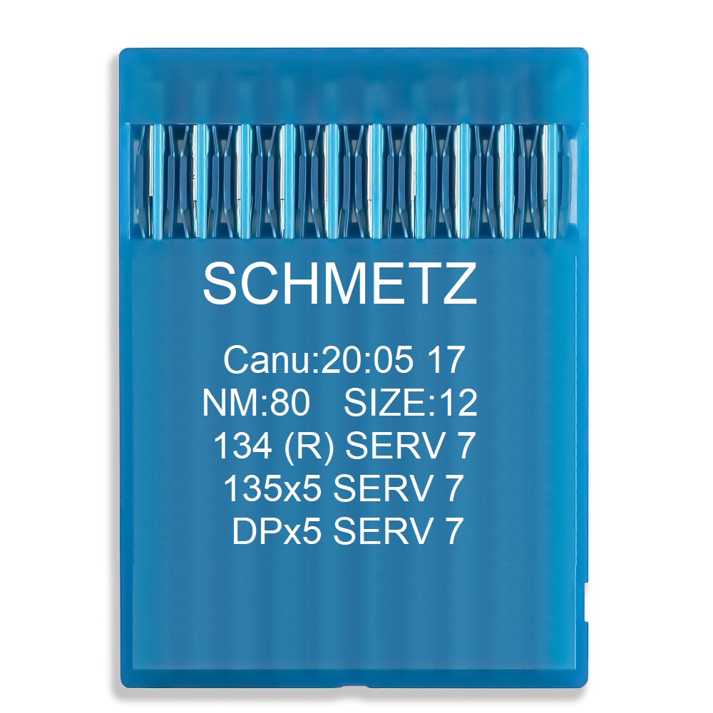 Игла Schmetz 134 SERV 7, DPx5 SERV 7, 135x5 SERV 7. № 80. 10 шт